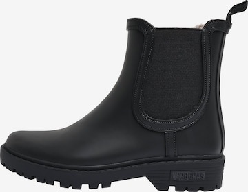VERBENAS Gummistiefel in Schwarz: Vorderseite