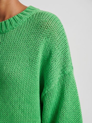 americandreams Oversized Sweater 'Pepper' in Green