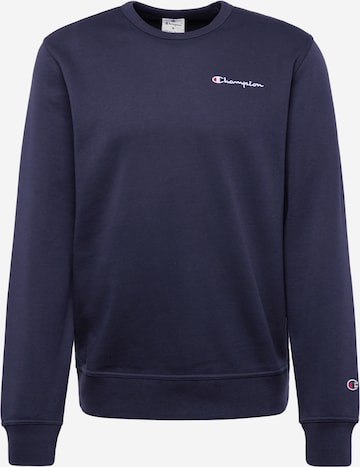 Champion Authentic Athletic Apparel Sweatshirt in Blau: Vorderseite