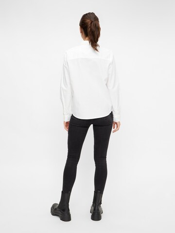 Camicia da donna 'Irena' di PIECES in bianco