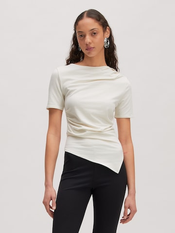 Tricou 'Ona' de la EDITED pe alb: față