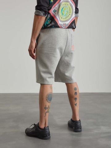 ABOUT YOU x Benny Cristo Regular Pants 'Leo' in Grey