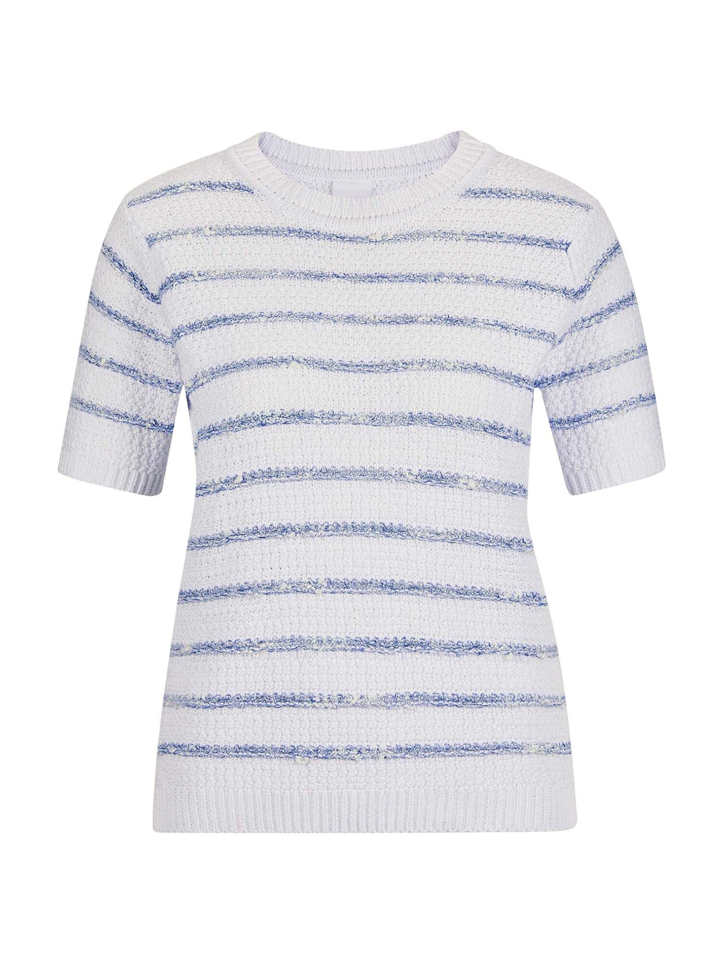 Pull-over MADELEINE en blanc : devant