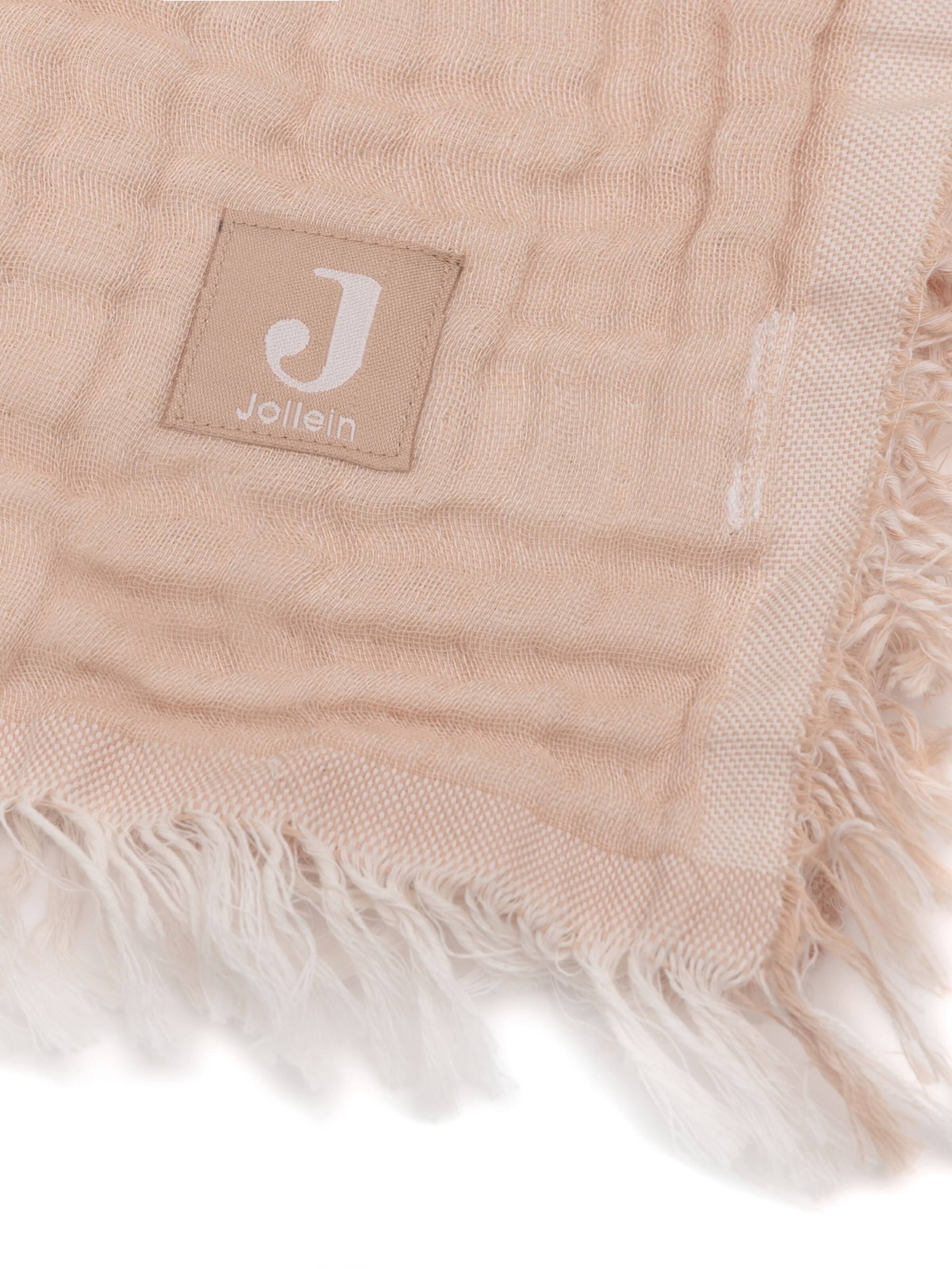 Couverture de bébé 'Wiege Fringe' Jollein en rose