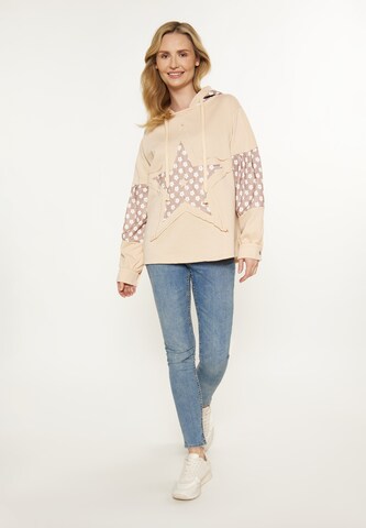 Sweat-shirt usha BLUE LABEL en beige