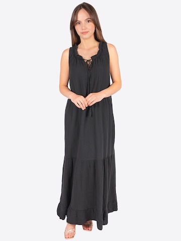 Seasons of April Summer dress ' VIOLA ' in Black: front