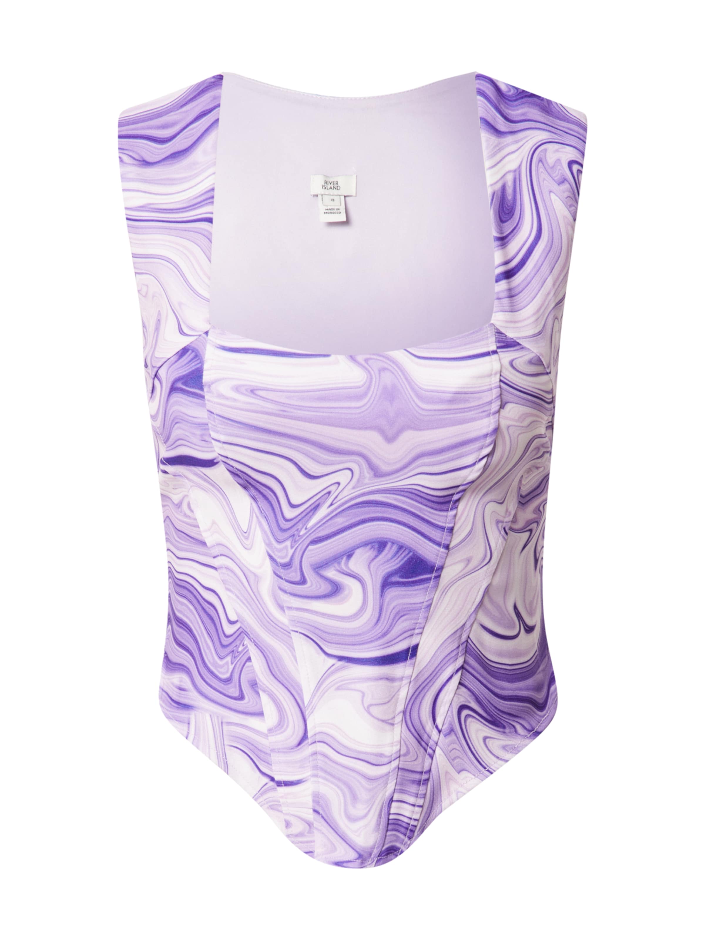 River Island Top in Lila: Vorderseite