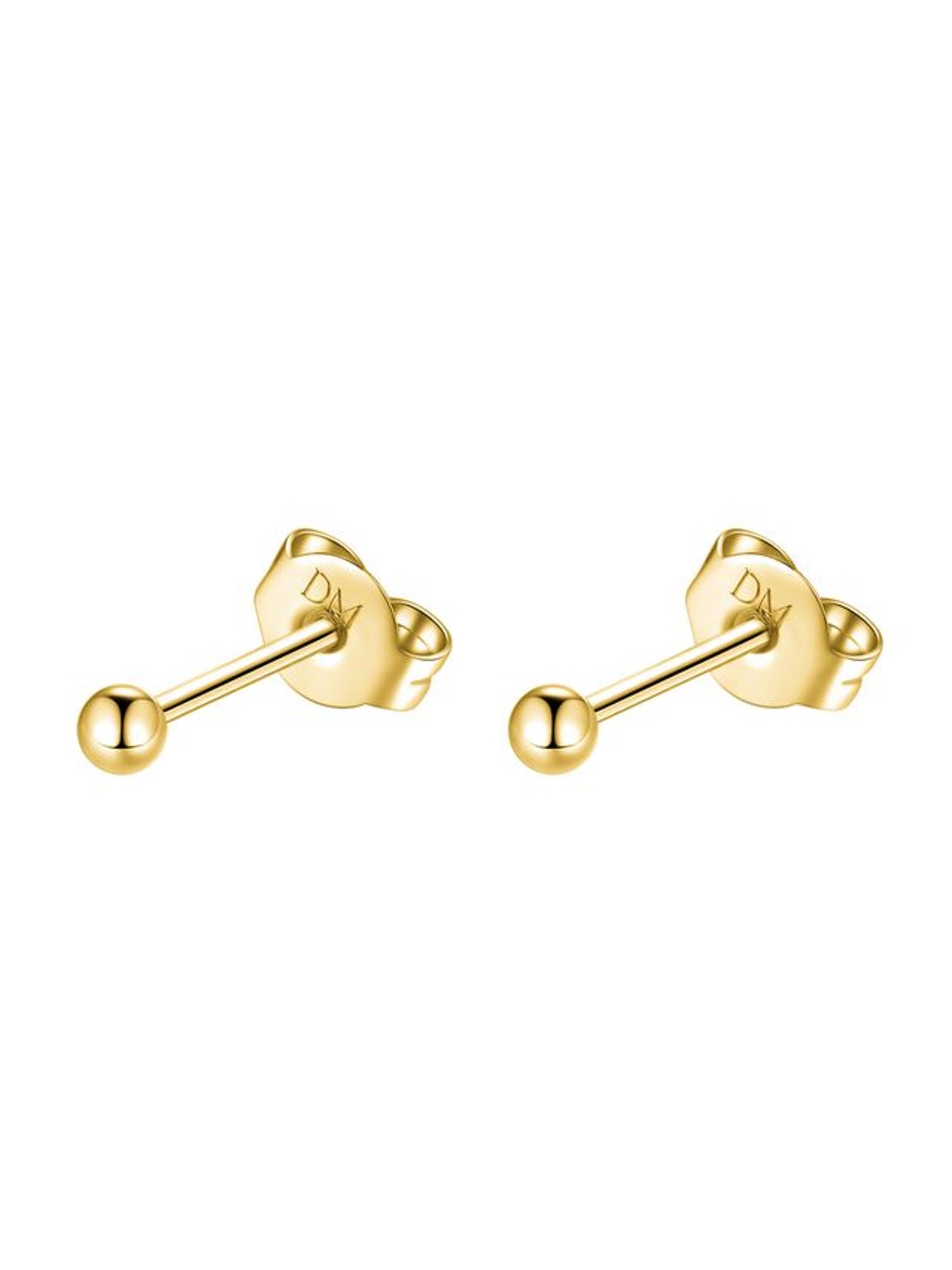 Dear Me Ohrring 'Glint Studs'‌‌‌‌‌ in Gold: Vorderseite