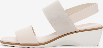 Sandalo di Derimod in beige: frontale