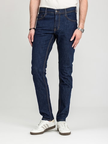 Tapered Jeans 'Mustang Style Oregon Tapered Denim Blue 1018014 5000 901' di MUSTANG in blu: frontale