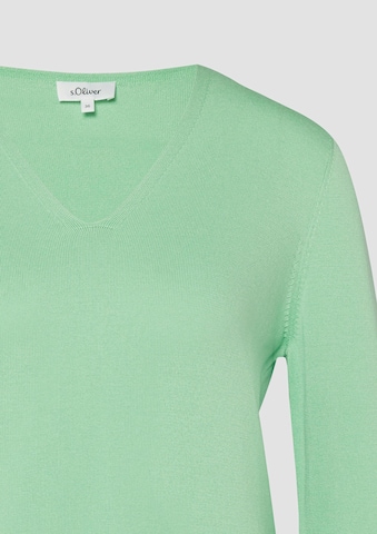 Pull-over s.Oliver en vert