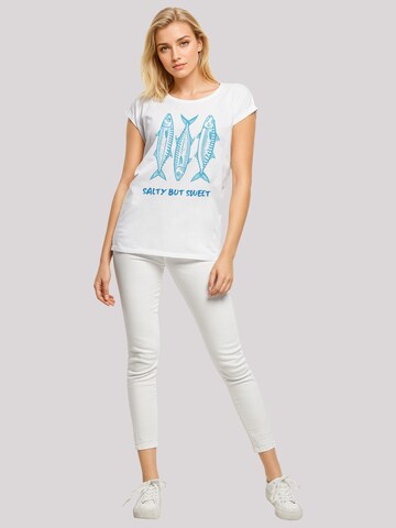 F4NT4STIC Shirt 'Salty But Sweet' in Wit