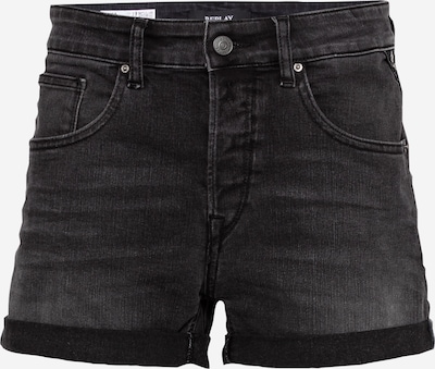 REPLAY Shorts 'ANYTA' in black denim, Produktansicht