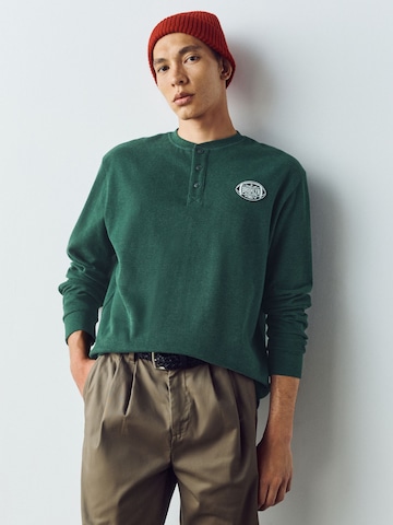 T-Shirt Next en vert : devant