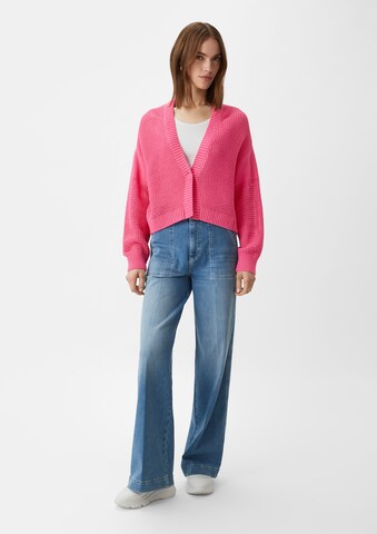 comma casual identity Knit cardigan in Pink