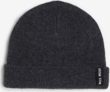 MOS MOSH Beanie in Grey: front