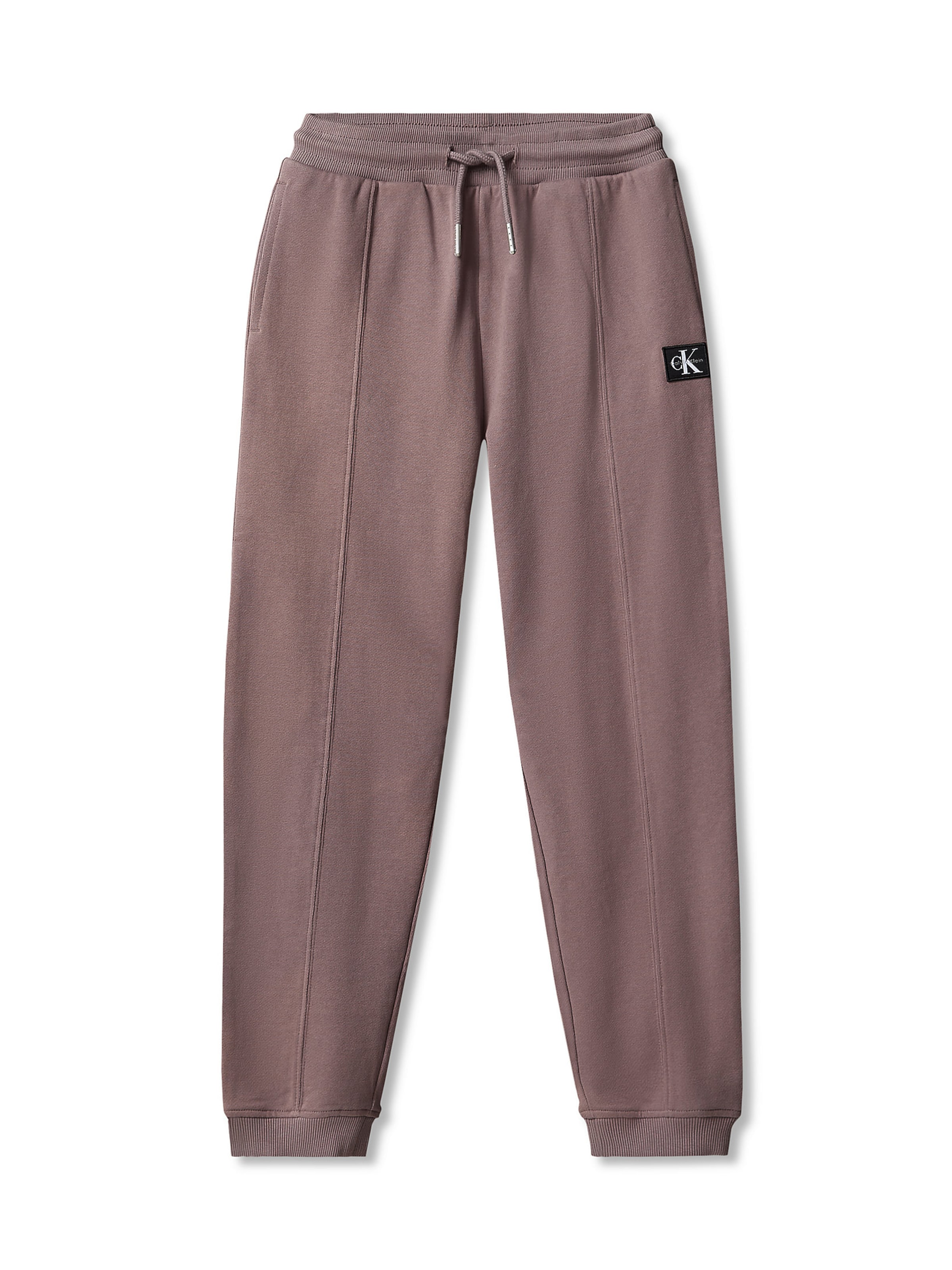 Pantalon Calvin Klein Jeans en marron : devant