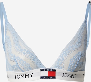 Tommy Jeans - Triangular Soutien em azul: frente