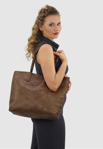 HARPA Shopper in Bruin: voorkant