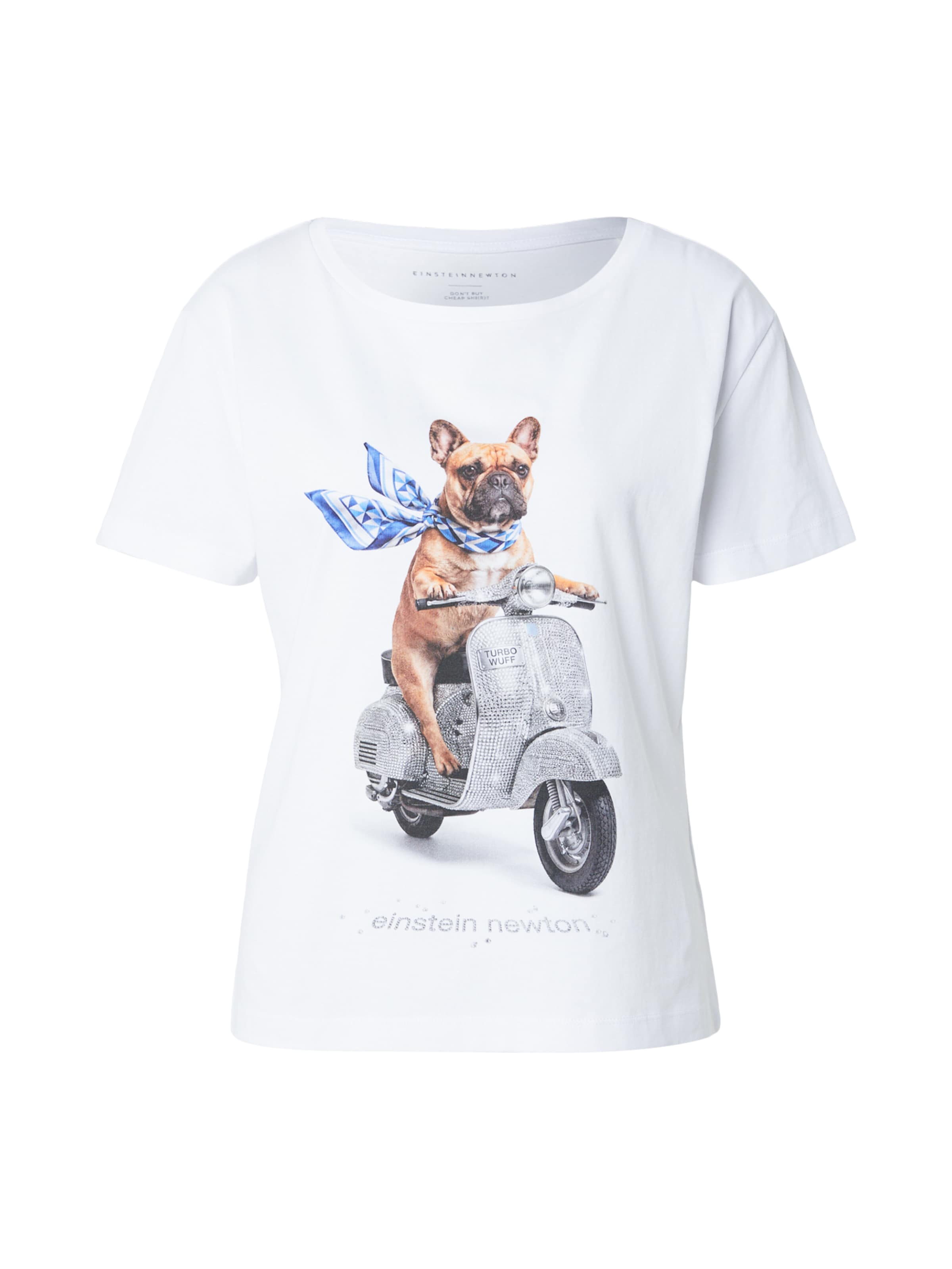 Maglietta di EINSTEIN & NEWTON in bianco: frontale