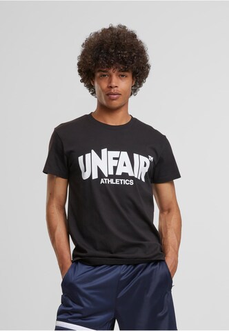 Unfair Athletics Shirt in Schwarz: Vorderseite
