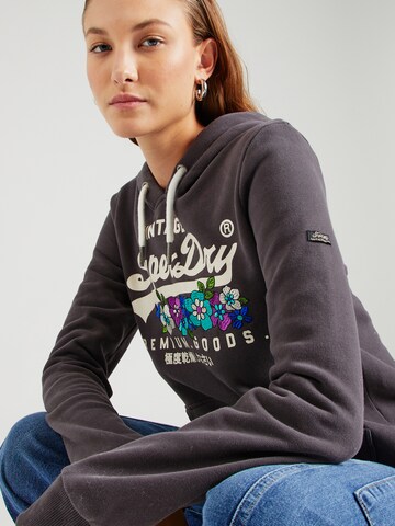 Superdry - Sweatshirt em cinzento