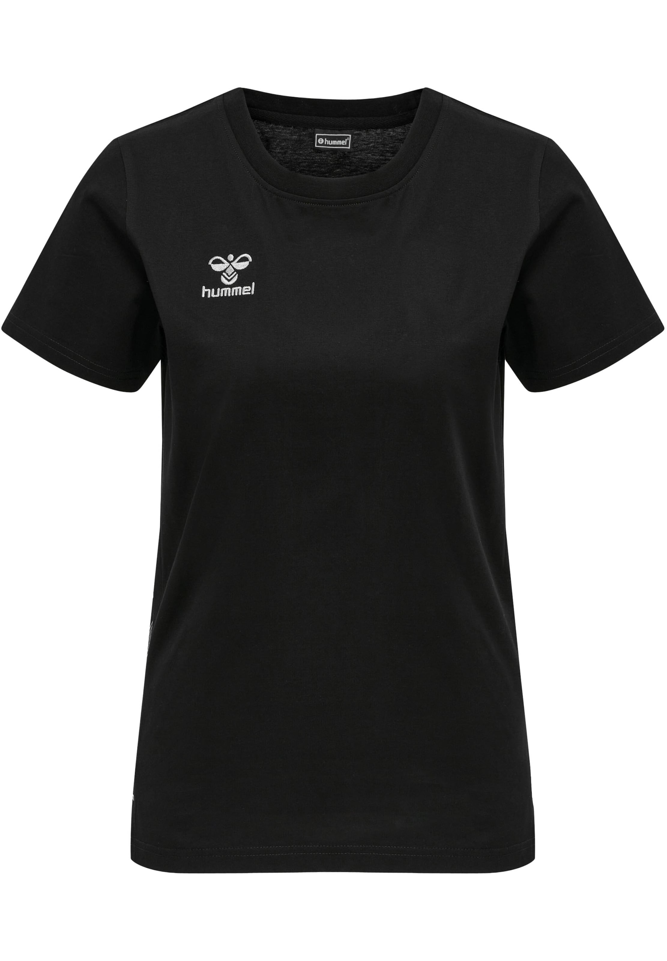 Hummel Funktionsshirt 'Move Grid' in Schwarz: Vorderseite