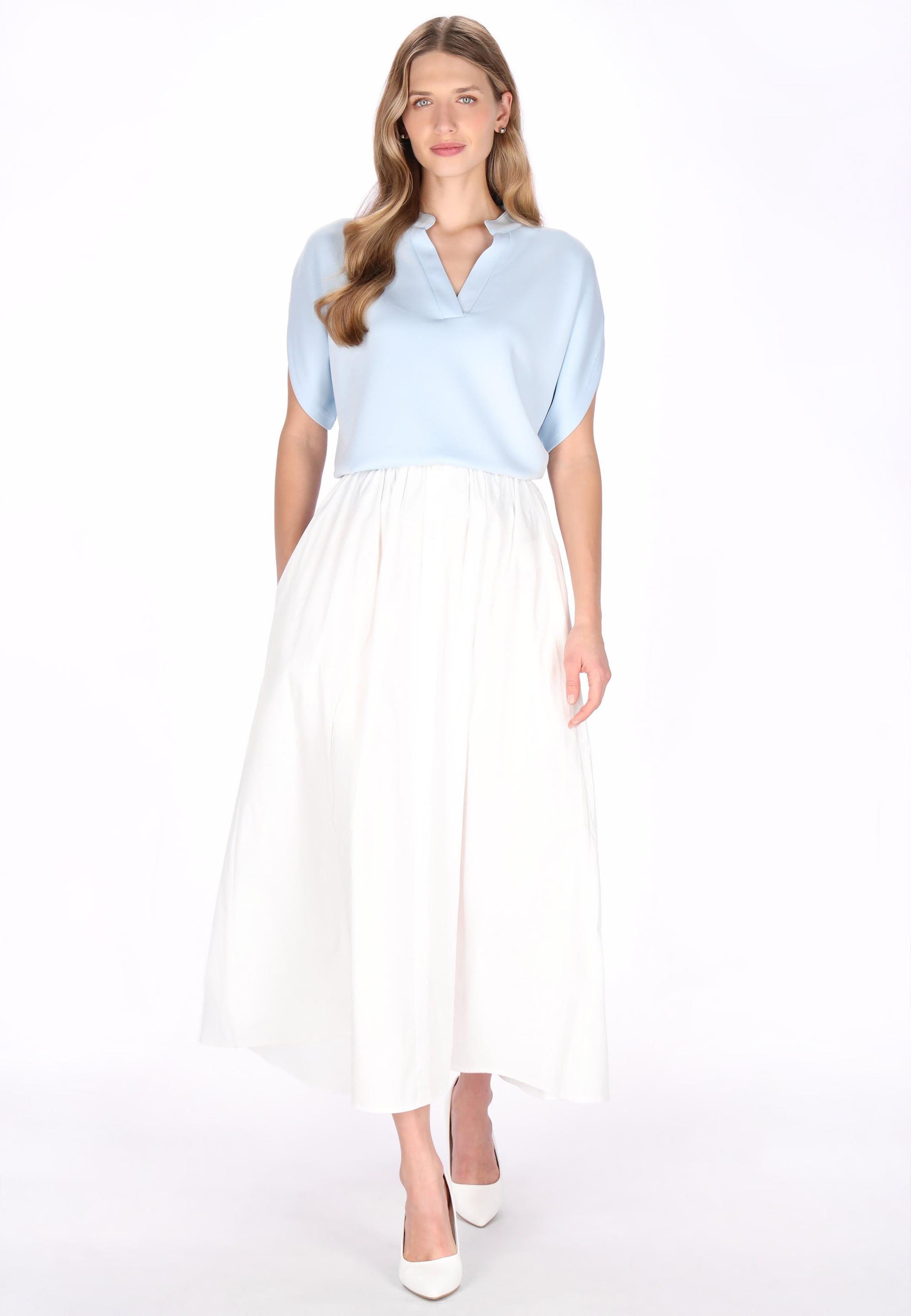 DreiMaster Klassik - Blusa 'Classic' en azul
