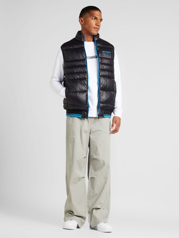 Karl Lagerfeld Weste in Schwarz