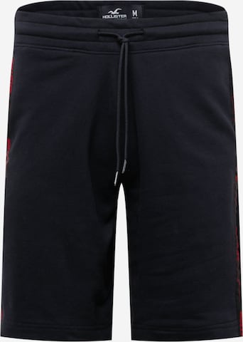 HOLLISTER Regular Shorts 'EMEA' in Schwarz: predná strana