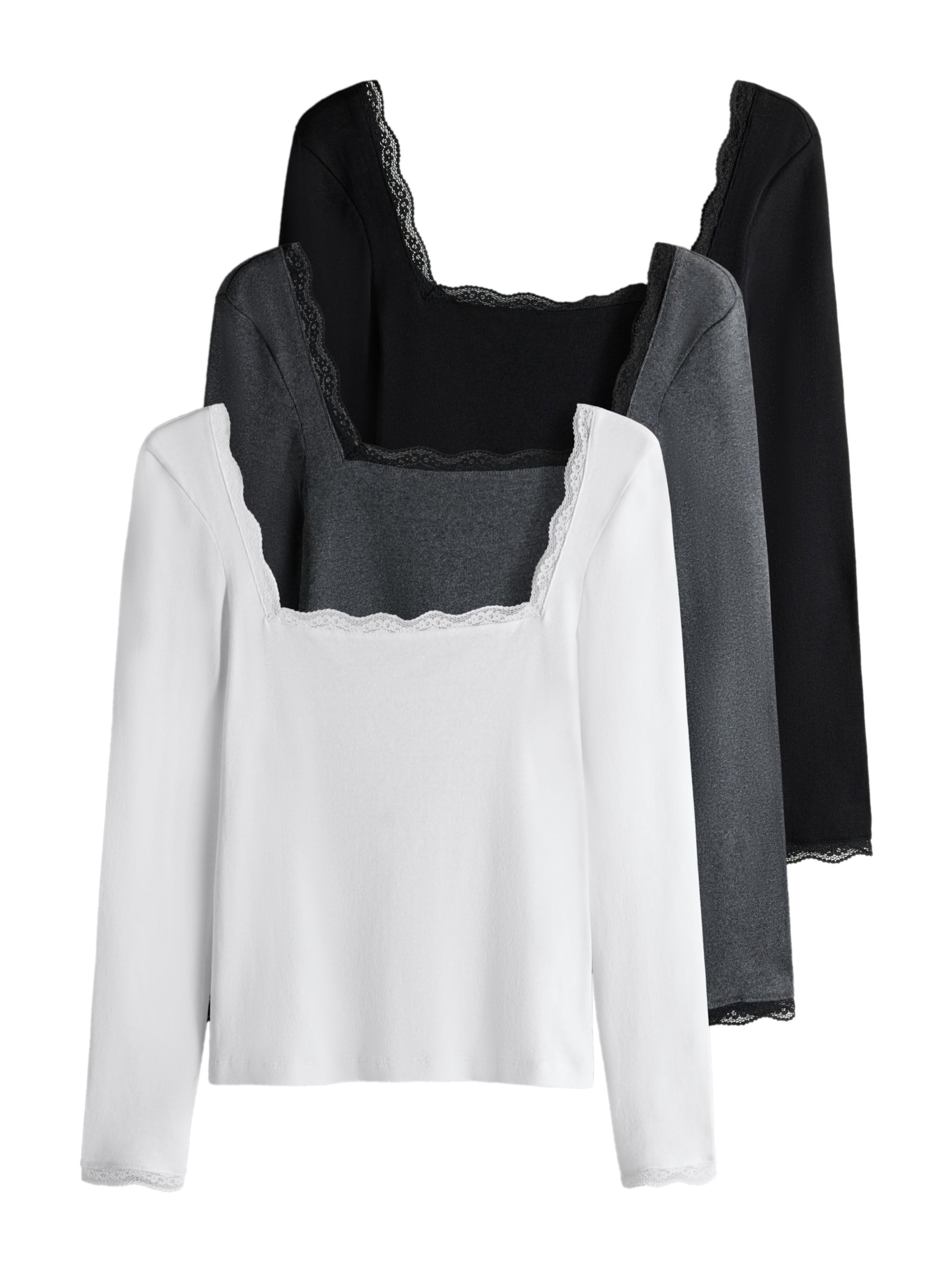 Maglietta di The Set in grigio: frontale
