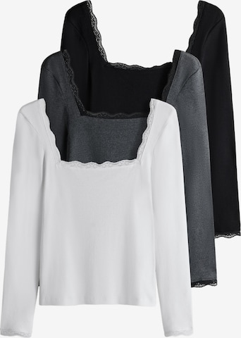 Maglietta di The Set in grigio: frontale