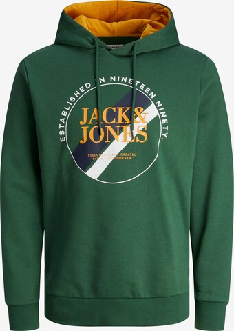 JACK & JONES Свитшот 'Loof' в Зеленый: спереди