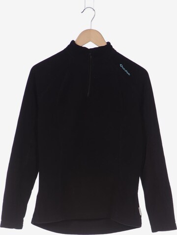 Quechua Sweatshirt & Zip-Up Hoodie in L in Black: front