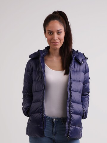 Giacca invernale di CASH-MERE.CH in blu: frontale
