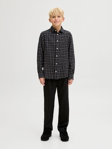 Coupe regular Chemise Jack & Jones Junior en noir