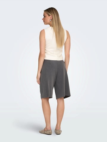 Wide Leg Pantalon à pince 'ONLNALINA' ONLY en gris