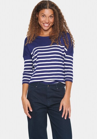Pullover 'MilaSZ' di SAINT TROPEZ in blu: frontale