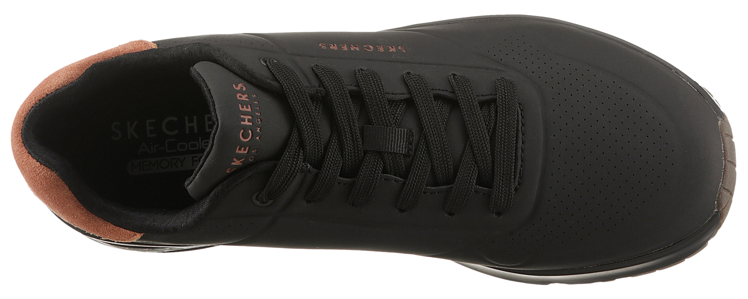 Sneaker low 'Uno - Suited On Air' de la SKECHERS pe negru