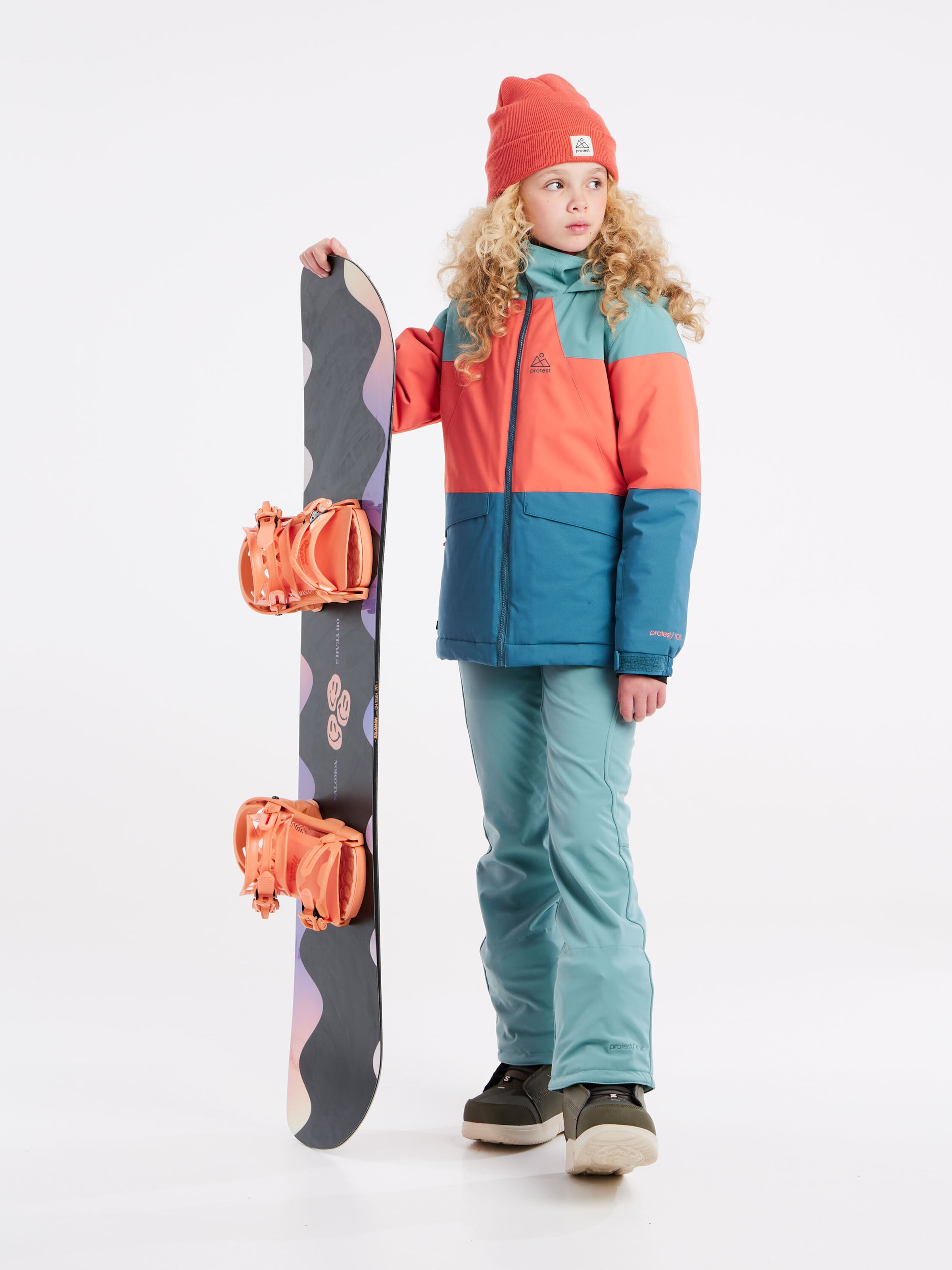 PROTEST Sportjacke 'PRTKIWI JR'‌‌‌‌‌‌‌‌‌‌ in Grün