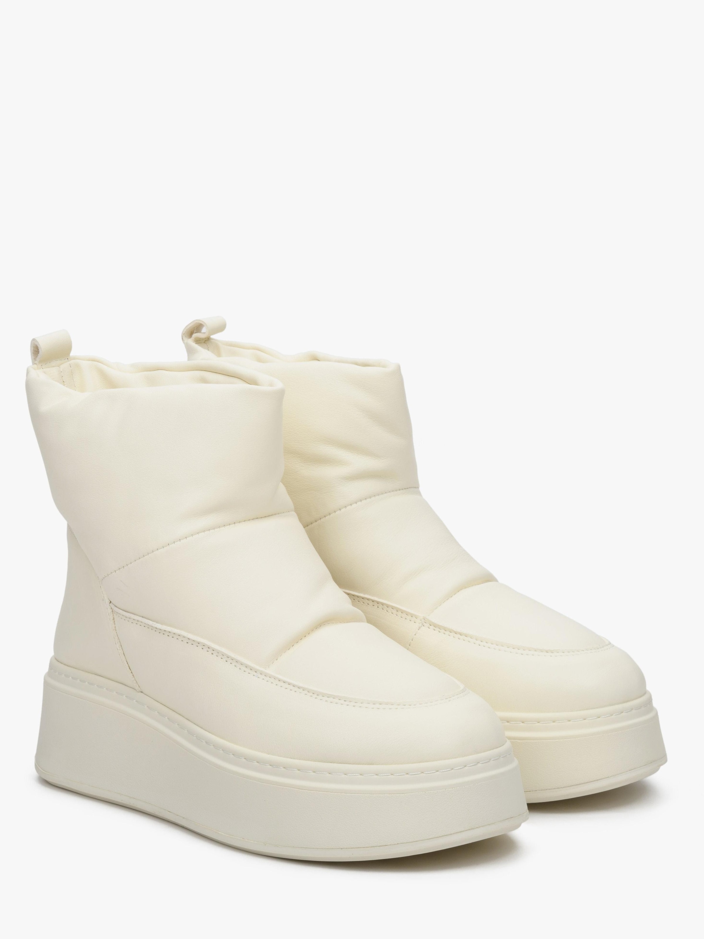 Estro Snowboots '218-1'‌ in Beige