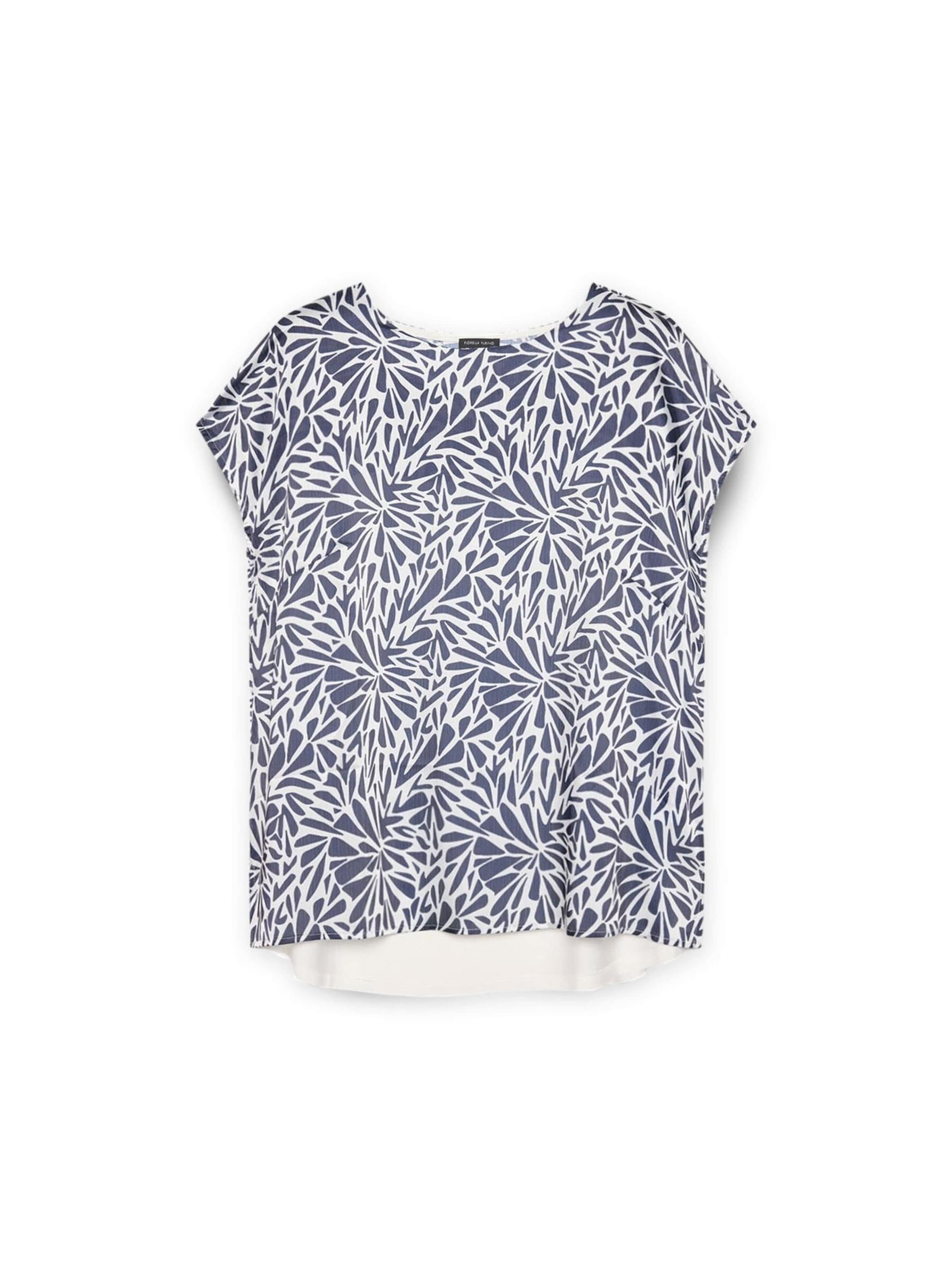 Fiorella Rubino Top in Blauw: voorkant