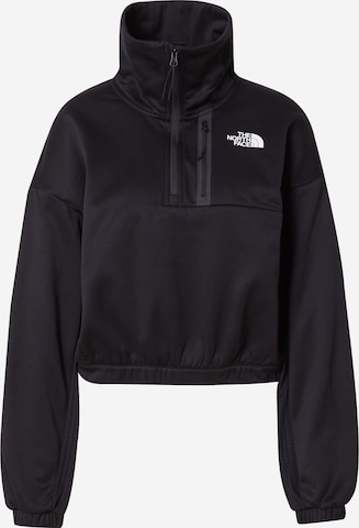 Felpa sportiva di THE NORTH FACE in nero: frontale