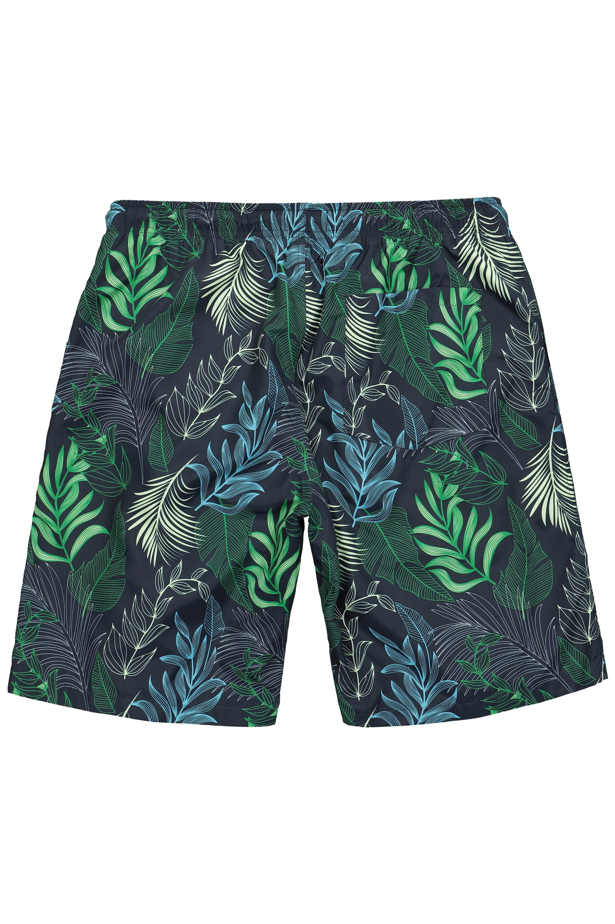 Men Plus Badeshorts in Blau