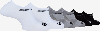 SALOMON Sport-Sneakersocken 'Live Low' in schwarz / weiß, Produktansicht