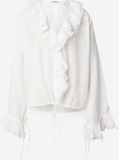 WEEKDAY Pusero 'Dea' värissä valkoinen, Tuotenäkymä