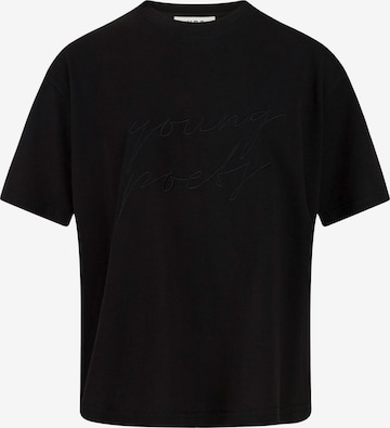 Young Poets Shirt 'PRIA' in Black: front