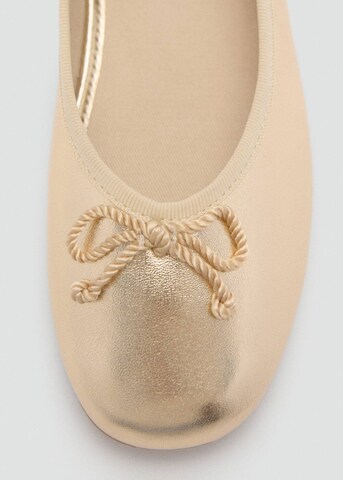 MANGO KIDS Ballerina 'Gigi' in Gold