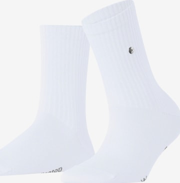 BURLINGTON Socks 'Fleet Street' in White: front