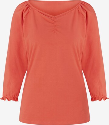 T-shirt Linea Tesini by heine en orange : devant